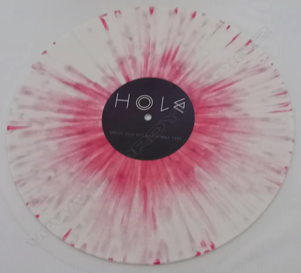 Hole (2), Grease Your Hips / California 1994 (White/coloured vinyl) Image 1++